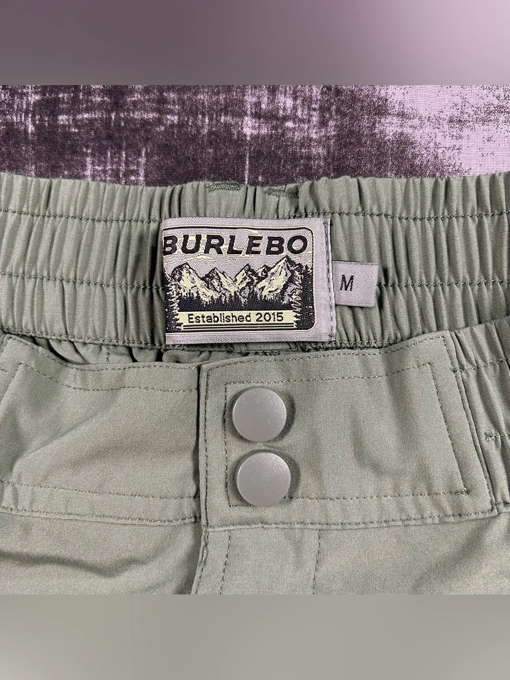 Burlebo Everyday Shorts Mens Medium 6.5